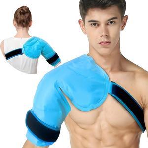 Shoulder Ice Pack Rotator Cuff Cold Therapy, Reusable Shoulder Wrap Large Gel Ice Packs for Injuries, Hot Cold Compress for Shoulder Pain Relief, Recovery After Surgery, FSA HSA Eligible