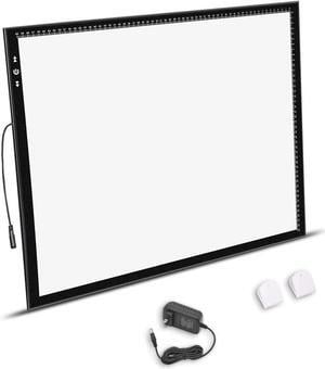 HSK A2 Artist tracing Light Box Copy Table,12V2A Adapter Power Dimmerable 5000 Lux Lock Button Artcraft Light Pad for Tatto Drawing, Sketching, Animation,Diamond Painting