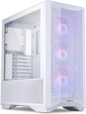 Lian Li LANCOOL II MESH C RGB-S USB Type-C Included Mid-Tower Snow White - LAN2MRS.50