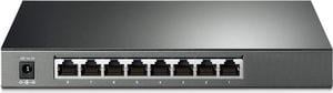 TP-Link TL-SG2008 V3 8 Port Gigabit Smart Managed PoE-In Switch Omada SDN Integrated IPv6 Static Routing L2/L3/L4 QoS, IGMP & Link Aggregation Limited Lifetime Protection Black
