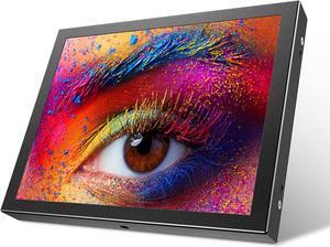 Eyoyo 8 inch Small Mini Monitor 1024x768 Resolution Car Rear View TFT LCD Screen Display with HDMI/VGA/AV Video Input for PC DVD DVR CCD 140 Degree Wide Angle Metal Housing