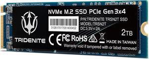 TRIDENITE 1TB NVMe M.2 2280 PCIe Gen 3x4 Internal Solid State Drive (SSD)