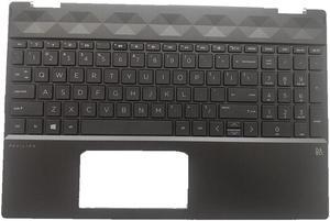 New For HP Pavilion X360 15-dq Palmrest Cover Keyboard NON-Backlit L51363-001