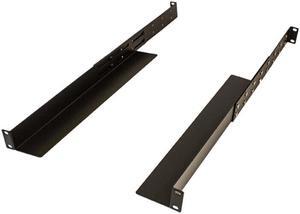 Adjustable Rack Mount Server Shelf Shelves Rail Rails 1U