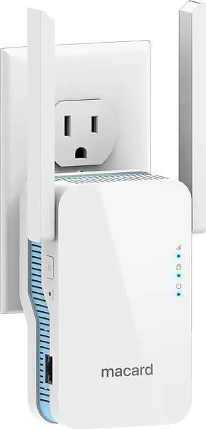 All-New2023 WiFi Extender 1.2Gb/s Signal Booster  Dual Band (5GHz / 2.4GHz) New Generation up to 4X Faster, Longest Range Than Ever Super Antennas, Signal Amplifier w/ Ethernet Port, Alexa Compatible