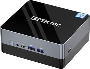 GMKtec Mini PC Windows 11 Pro, Mini Computer Intel i5-8279U 16GB RAM, 512GB SSD, 4 core 8 Threads 2.4 GHz up to 4.1 GHz, Tiny Desktop Computer, Support 4K UHD, Dual Wi-Fi, BT, Ethernet, HDMI, HTPC