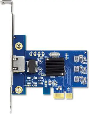 TRENDnet 2.5GBase-T PCIe Network Adapter, TEG-25GECTX, Converts a PCle Slot into a 2.5G Ethernet Port, 802.1Q VLAN Tagging, Standard & Low-Profile Brackets Included, Windows Support, 9KB Jumbo Frames
