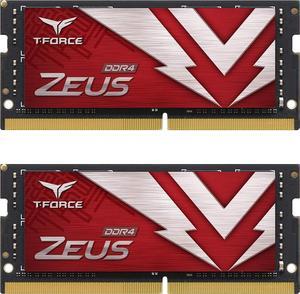 TEAMGROUP T-Force Zeus DDR4 SODIMM 64GB (2x32GB) 3200MHz (PC4-25600) 260 Pin CL22 Laptop Memory Module Ram TTZD464G3200HC22DC-S01