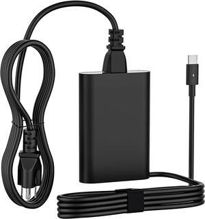 Replacement for Dell Latitude 5520 Charger, 65w USB C Laptop Charger for Dell Latitude 7400 7420 7430 5420 7370 7390 2-in-1 7410 5530 5320 5330 ha65nm170 la65nm190 Type C Power Adapter