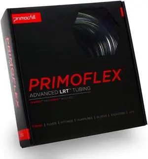 LRT Custom Watercooling Flexible Tubing -3/8in.ID x 5/8in.OD, 10 feet Bundled with System Prep and Coolant, Made with Premium Materials, Proudly Made in the USA - Crystal Clear