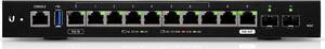 Ubiquiti Networks 12-Port EdgeRouter 12 Advanced Network Router with 10x Gigabit RJ45 Routing Ports 2X Gigabit SFP Ports .with Rackmount Bracket to Mount EdgeMAX Products in Standard 19" Racks.Bundle