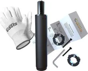 Office Chair Cylinder Replacement with Removal Tool, Heavy Duty Hydraulic - Pneumatic Gas Lift Piston for Office Chairs and Gaming Chairs, Universal Fit