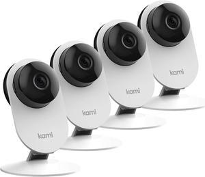 4pc Security Home IP Camera 1080p WiFi Wireless Indoor Surveillance