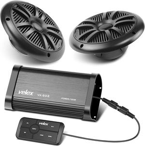 Marine Bluetooth Amplifier Speaker Package
