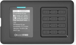 ST400 2.5 inch Enclosure / USB-C / Bootable Virtual ODD&HDD / AES256 Encryption Max up to 76 Digits / Write Protect / 2541(ST400/USB-C Type/Next Gen Model)