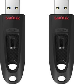 SanDisk 64GB 2-Pack Ultra USB 3.0 Flash Drive (2x64GB) - SDCZ48-064G-GAM462