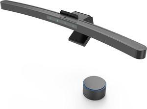 Curved Monitor Light Bar with Wireless Remote,Monitor Light Bar with Auto-Dimming and Camera Base,Applicable to All Screens. No Screen Glare,for Home and Office