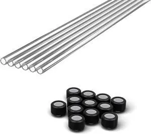 PrimoChill Basic PETG/RMSX 16mm Combo Pack - TX Matte Black