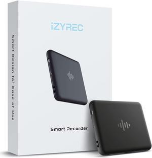Voice Recorder, iZYREC Voice Recorder with 450mAh Battery for 30 Hours Continuous Recording, 40 Hours Voice Activated Recording & Instant Playback Perfect for Meetings, Cars,Lectures
