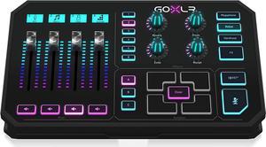 TC Helicon GoXLR Revolutionary Online Broadcaster Platform with 4-Channel Mixer, Motorized Faders, Sound Board and Vocal Effects, Officially Supported on Windows