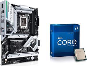 Intel Core i7-12700K 12th Gen Alder Lake 12-Core (8P+4E) 3.6 GHz LGA 1700 125W Intel UHD Graphics 770 Desktop Processor with ASUS Prime Z690-A LGA 1700(Intel 12th) ATX Gaming Motherboard