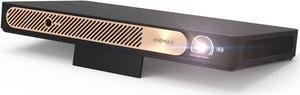 WEMAX Go Advanced Portable Laser Projector, 1080p Mini Projector, 4K Support, Smart System, Built-in Battery, Auto Keystone, Bluetooth 5.0, Perfect for Mobile Business, Outdoor Night Movies