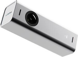 4K Webcam: Studio-Quality Webcam Powered by AI. Look Great on Every Video Call. Compatible with Mac and PC (Silver)