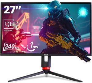 RCA 27" Evolution Premium Gaming Monitor | 240Hz | 2560x1440p QHD Display | Immersive Visuals | Lightning-Fast Response | HDR-10 | Thin Bezel Design | RGB Lighting | M27PG135F