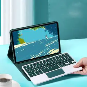 Touch Keyboard Case Flip Stand for Xiaomi Redmi 10.6 Inch Released 2022 With Touch pad Bluetooth keyboard Smart Trackpad Detachable Wireless Tablet cover