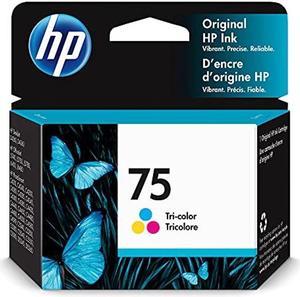 HP 75 Tricolor Ink Cartridge  Works with HP DeskJet D4260 D4360 HP OfficeJet J5700 J6400 HP PhotoSmart C4200 C4300 C4400 C4500 C5200 C5500 D5300 Series  CB337WN