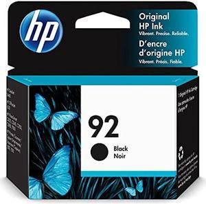 HP 92 Black Ink Cartridge  Works with HP DeskJet 5440 HP OfficeJet 6310 HP PhotoSmart C3100 7850 HP PSC 1500 Series  C9362WN