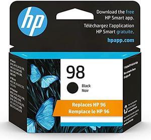 HP 98 Black Ink Cartridge  Works with HP DeskJet D4100 5000 6000 9800 OfficeJet H470 100 6310 7000 PhotoSmart B8350 C4100 D5000 2000 8000 Series  C9364WN