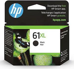 HP 61XL Black Highyield Ink  Works with DeskJet 1000 1010 1050 1510 2050 2510 2540 3000 3050 3510 ENVY 4500 5530 OfficeJet 2620 4630 Series  Eligible for Instant Ink  CH563WN