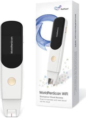 PenPower WorldPenScan Wi-Fi | OCR Pen Scanner | Reader Mode | Text to Speech for Dyslexia | Windows, Mac, Chromebook, iOS & Android