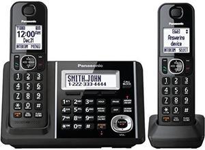 Panasonic KX-TGF342B DECT 2-Handset Landline Telephone