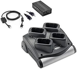 4-Port Battery Charging Cradle Kit for MC92N0, MC9190, MC9090 Rugged Warehouse Scanners | SAC9000-4000R (Power Supply Assembly Included)