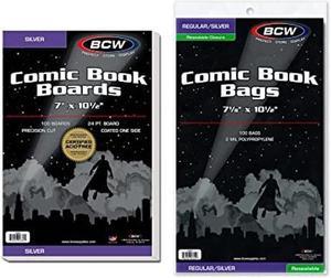 BCW Postcard Sleeves - 200 Count