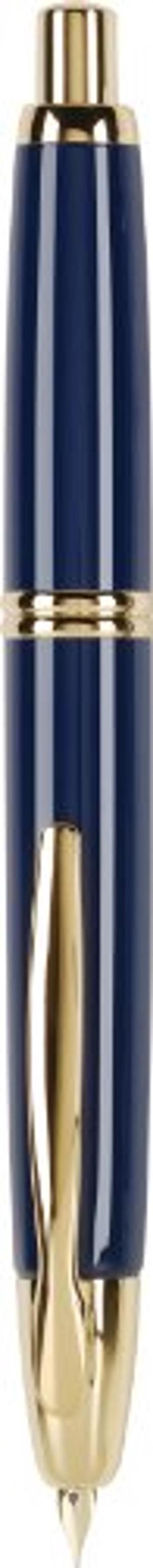 PILOT Vanishing Point Collection Refillable & Retractable Fountain Pen,  Matte Black Barrel, Blue Ink, Fine Nib (60580)