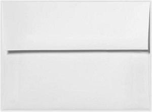 LUXPaper A7 Invitation Envelopes | 5 1/4" x 7 1/4" | Bright White | 70lb. Text | 1,000 Qty