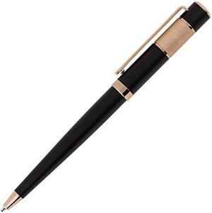 BOSS HUGO RIBBON Vivid Black Ballpoint Pen Black and Gold High End Silent Fountain Pen  Anti Smudge