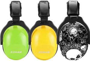 ZOHAN Kids Ear Protection 3 PackKids Noise Canceling Headphone for Concerts Monster Truck Fireworks