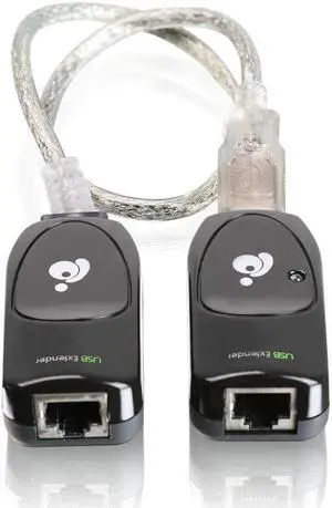 IOGEAR USB 2.0 198FTt Ethernet Extender - Cat5e/Cat6/CAT7 - TAA Compliant - No Software Required - Compatible for Win/Mac - GUCE51