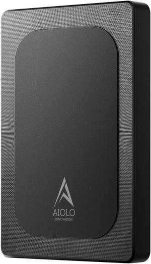 Aiolo Innovation 500GB Ultra Slim Portable External Hard Drive HDD-USB 3.0 for PC, Mac, Laptop, PS4, Xbox one,Xbox 360 Model A4