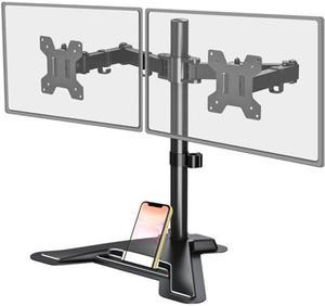 GearIT Single Monitor Mount Desk Stand Up to 32 Monitor - Fully Adjustable  Tilt, Swivel, Rotate (Up to 19.8 lbs)