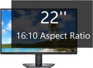 22 Inch Privacy Screen Filter for Desktop Computer Widescreen Monitor - Anti-Glare, Blocks 96% UV,Anti-Scratch with 16:10 Aspect Ratio