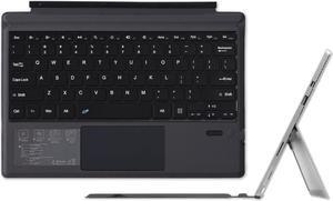 Keyboard Replacement Type Cover Trackpad Mouse for Microsoft Surface Pro 7+ 7 Pro 6 Pro 5 Pro 4 Pro 3 Ergonomic Portable Slim Wireless Bluetooth Rechargeable