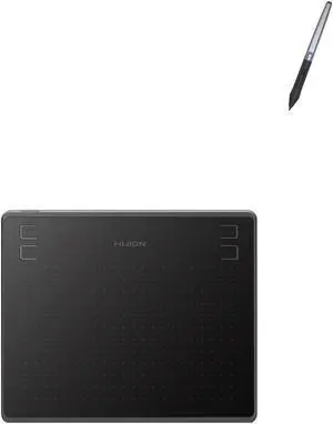 HUION Inspiroy HS64 Graphics Drawing Tablet and PW100 Battery-Free Stylus