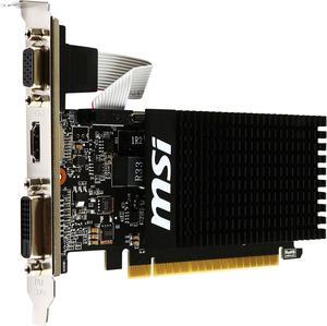 MSI Nvidia Geforce GT710 with GDDR3 GB Graphics Board vd5931 GT710 2gd3h LP