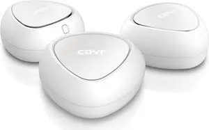 D-Link COVR Whole Home Mesh WiFi System Dual Band AC1200 3-Pack Router Replacement for Wireless Internet Network Gigabit Ethernet, Up to 5000 Sq. Ft. (COVR-C1203-US)