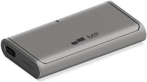 MP Bluetooth Wireless Mini Mouse, 2-in-1, Portable, Grey
